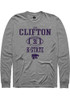 Jake Clifton Rally Mens Graphite K-State Wildcats NIL Sport Icon Tee