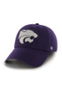 K-State Wildcats 47 47 Franchise Fitted Hat - Purple