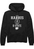 Jamia Harris Rally Mens Black K-State Wildcats NIL Sport Icon Hooded Sweatshirt