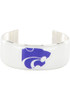 1 Inch Cuff K-State Wildcats Womens Bracelet - Gold