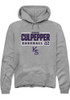 Kaelen Culpepper Rally Mens Graphite K-State Wildcats NIL Stacked Box Hooded Sweatshirt