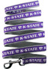 Purple K-State Wildcats Team Logo Pet Leash