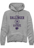 Rebekah Dallinger Rally Mens Graphite K-State Wildcats NIL Sport Icon Hooded Sweatshirt