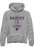 Molly Ramsey Rally Mens Graphite K-State Wildcats NIL Sport Icon Hooded Sweatshirt