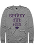 Tré Spivey Rally Mens Graphite K-State Wildcats NIL Sport Icon Tee