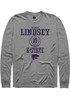 Taymont Lindsey Rally Mens Graphite K-State Wildcats NIL Sport Icon Tee