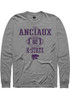 Will Anciaux Rally Mens Graphite K-State Wildcats NIL Sport Icon Tee