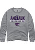 Will Anciaux Rally Mens Graphite K-State Wildcats NIL Stacked Box Crew Sweatshirt