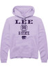 Ayoka Lee Rally Mens Lavender K-State Wildcats NIL Sport Icon Hooded Sweatshirt