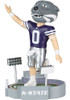 Purple K-State Wildcats Football Mascot Collectible Bobblehead