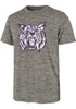 K-State Wildcats Grey 47 Topmark Impact Short Sleeve T Shirt