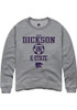 Paige Dickson Rally Mens Graphite K-State Wildcats NIL Sport Icon Crew Sweatshirt