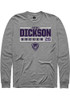 Paige Dickson Rally Mens Graphite K-State Wildcats NIL Stacked Box Tee