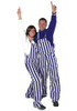 Mens Purple RALLY Striped Pants