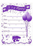 Purple K-State Wildcats 8 Pack Card Sets