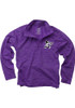 Toddler Purple K-State Wildcats Cloudy Yarn Primary Long Sleeve 1/4 Zip