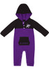 Baby K-State Wildcats Purple Colosseum Nursery Long Sleeve One Piece