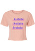 K-State Wildcats Jade Short Sleeve T-Shirt - Pink