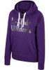Womens K-State Wildcats Purple Colosseum Gliding Here Hooded Sweatshirt