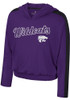 Toddler Girls K-State Wildcats Purple Colosseum Exterior illumination Long Sleeve T Shirt