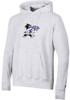 Mens K-State Wildcats Grey Champion Vintage Hooded Sweatshirt