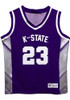 Youth Purple K-State Wildcats Kevin Basketball Jersey Jersey