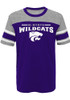 Youth Purple K-State Wildcats Loyalty Short Sleeve Fashion T-Shirt