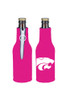 Pink K-State Wildcats Bottle Coolie