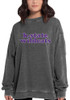 Womens Charcoal K-State Wildcats Campus Crew Sweatshirt