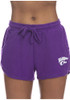 Womens Purple K-State Wildcats Sweater Shorts