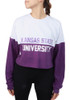 Womens K-State Wildcats White Hype and Vice Not Your Boyfriends LS Tee