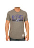 K-State Wildcats Grey Original Retro Brand Arch Short Sleeve Fashion T Shirt