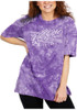 K-State Wildcats Cloud Dye Short Sleeve T-Shirt - Purple