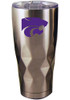 Purple K-State Wildcats 22 oz. Stainless Steel Tumbler