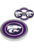 Purple K-State Wildcats Challenge Coin Golf Ball Marker