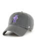 47 Charcoal K-State Wildcats Clean Up Adjustable Hat