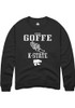 Joshua Goffe Rally Mens Black K-State Wildcats NIL Sport Icon Crew Sweatshirt