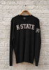Mens K-State Wildcats Black 47 Fieldhouse Long Sleeve Fashion T Shirt