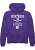 Josh Wintroub Rally Mens Purple K-State Wildcats NIL Sport Icon Hooded Sweatshirt