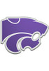 K-State Wildcats Purple  Laser Cut Metallic Team Color Car Emblem