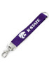 Purple K-State Wildcats Deluxe Keychain