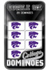 White K-State Wildcats 28pc Game