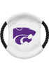 White K-State Wildcats Flying Disc Pet Toy