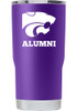 Purple K-State Wildcats Team Logo 20oz Stainless Steel Tumbler