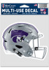 K-State Wildcats Purple  3.75x5 Helmet Decal