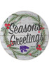 Grey K-State Wildcats 20x20 Weathered Seasons Greetings Sign