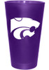 Purple K-State Wildcats 16 oz Color Frosted Pint Glass
