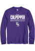 Kaelen Culpepper Rally Mens Purple K-State Wildcats NIL Stacked Box Tee