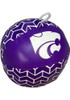 Purple K-State Wildcats 4 Inch Basketball Softee Ball