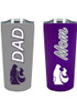 Purple K-State Wildcats Mom/Dad 2pk Stainless Steel Tumbler